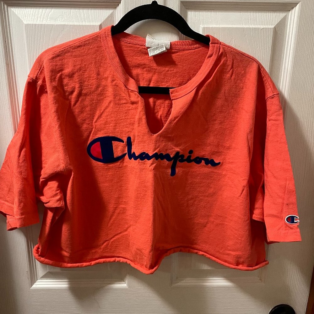 champion cropped t-shirt